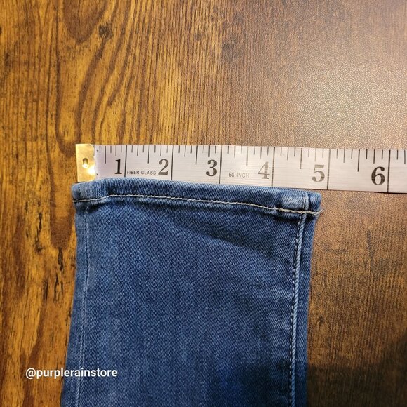 Parker Smith Jeans 28 Skinny Mid Rise Stretch Medium Wash Denim Made In the USA - Picture 11 of 13